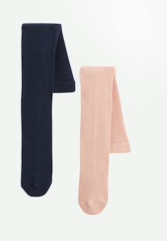 -Lot de 2 paires de collants enfant tchatcha