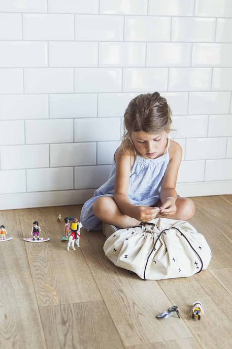 Sac de rangement- mini-tonerre Noir & Naturel 3 - vertbaudet enfant 