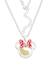 Collier minnie mouse birthstone Beige+Blanc+Bleu+Bleu Ciel+Bleu foncé+Bleu vert+Jaune+Orange+Rouge+Vert+Violet 14 - vertbaudet enfant 