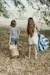 Tapis de jeu & sac à jouets- outdoor - blue green stripes Bleu & multicolour 3 - vertbaudet enfant 