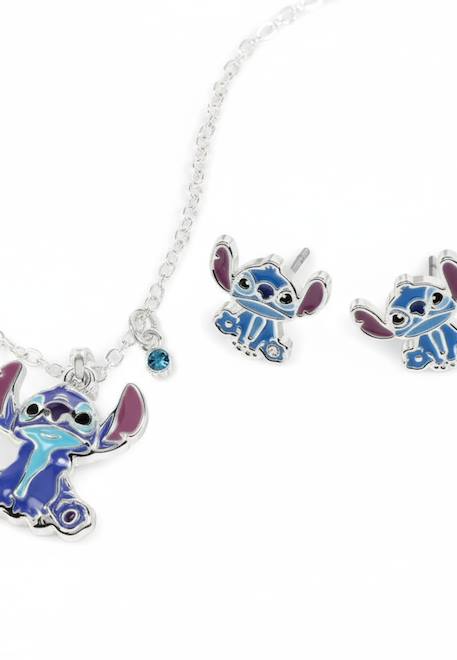 Stitch - set boucles d'oreilles & collier Bleu 4 - vertbaudet enfant 