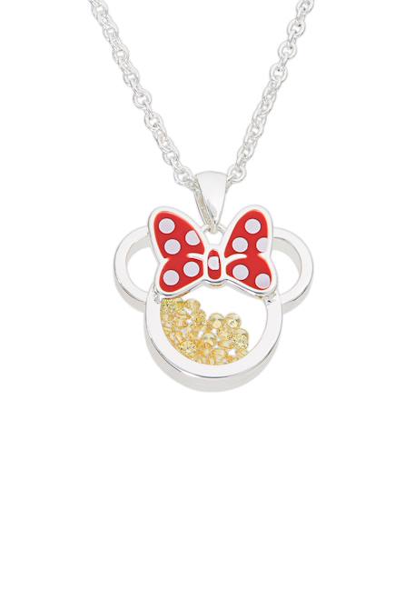 Collier minnie mouse birthstone Beige+Blanc+Bleu+Bleu Ciel+Bleu foncé+Bleu vert+Jaune+Orange+Rouge+Vert+Violet 13 - vertbaudet enfant 