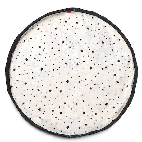 Tapis de jeu & sac à jouets - Worldmap/ Stars Noir & Naturel 5 - vertbaudet enfant 