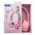 Casque lumineux pliable bluetooth et filaire girly avec limitation du volume  85 dB MULTICOLORE 3 - vertbaudet enfant 