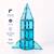 Jeu de construction magnétique édition caritative pack teal, 20 pièces Teal 3 - vertbaudet enfant 