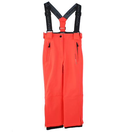 Pantalon de ski fille fashell Jaune+Noir+Orange 6 - vertbaudet enfant 