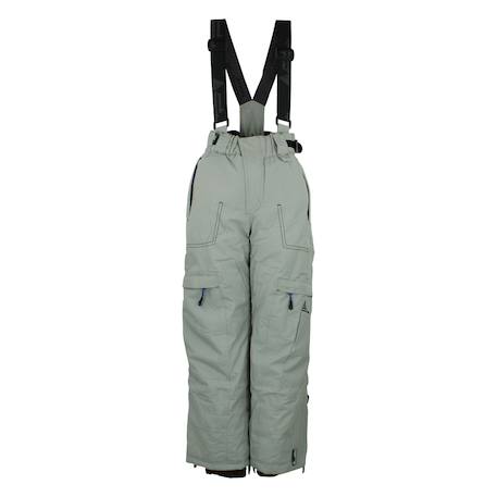 Pantalon de ski garçon ecloss Beige+Gris 3 - vertbaudet enfant 