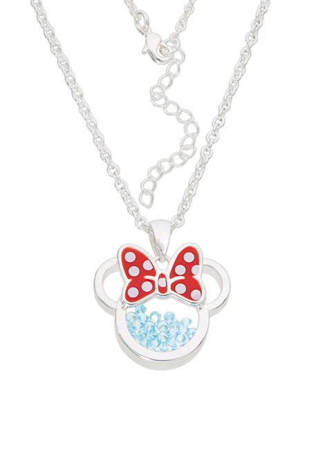 Collier minnie mouse birthstone Beige+Blanc+Bleu+Bleu Ciel+Bleu foncé+Bleu vert+Jaune+Orange+Rouge+Vert+Violet 6 - vertbaudet enfant 