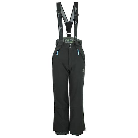 Pantalon de ski softshell garçon ecashell Jaune+Noir+Orange 3 - vertbaudet enfant 