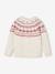 Pull jacquard enfant mixte noël capsule famille écru 5 - vertbaudet enfant 
