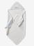 Cape de bain personnalisable + gant de toilette DANS LES NUAGES rayé bleu 4 - vertbaudet enfant 