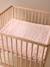 Tapis de sol / Fond de parc gaze de coton MON COEUR rose imprimé 5 - vertbaudet enfant 