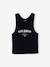 Ensemble fille débardeur et brassière sport anthracite 2 - vertbaudet enfant 
