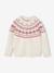 Pull jacquard enfant mixte noël capsule famille écru 7 - vertbaudet enfant 