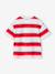 T-shirt garçon rayé rayé rouge 3 - vertbaudet enfant 