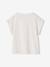 T-shirt fille sport écru+vert sauge 2 - vertbaudet enfant 