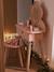 Coiffeuse cannage + accessoires en bois FSC® écru+rose 10 - vertbaudet enfant 