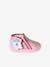 Chaussons zippés bébé fabriqués en France rose imprimé 3 - vertbaudet enfant 