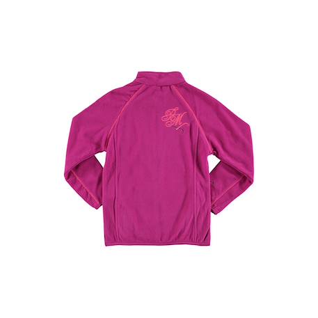 Sweat polaire fille gafone Blanc+Corail+Fuchsia+Marine+Noir+Turquoise+Vert+Violet 8 - vertbaudet enfant 