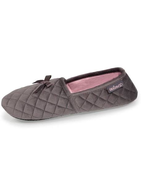 Chaussons slippers Gris foncé 6 - vertbaudet enfant 