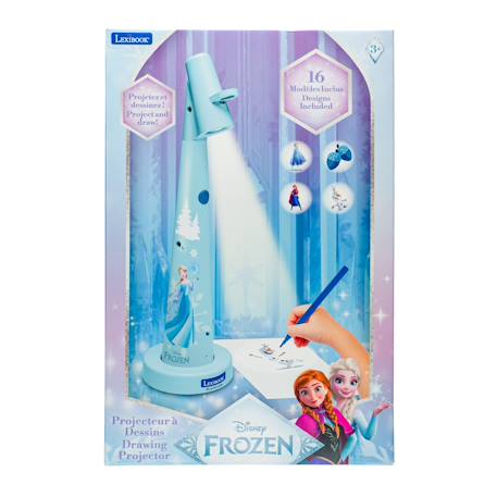 Projecteur à dessins la reine des neiges Bleu 2 - vertbaudet enfant 