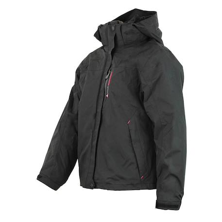 Blouson de ski fille 3 en 1 fille faciono Bleu+Fuchsia+Noir 15 - vertbaudet enfant 