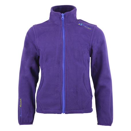 Blouson de ski fille 3 en 1 fille faciono Bleu+Fuchsia+Noir 5 - vertbaudet enfant 