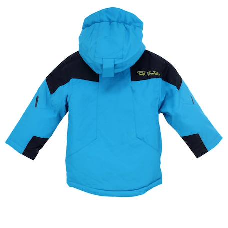 Blouson de ski garçon ecetal Anis+Noir+Turquoise 6 - vertbaudet enfant 