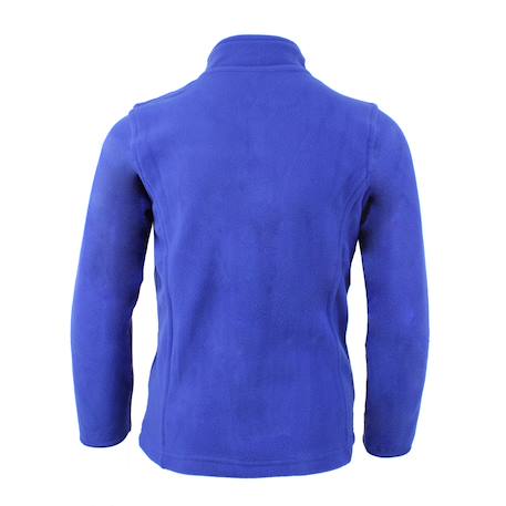 Blouson polaire fille facesare Bleu+Bleu marine+Ecru+Fuchsia+Noir 2 - vertbaudet enfant 