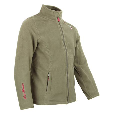 Blouson polaire fille fadara Anis+Bleu+Fuchsia+Noir+Taupe+Violet 14 - vertbaudet enfant 
