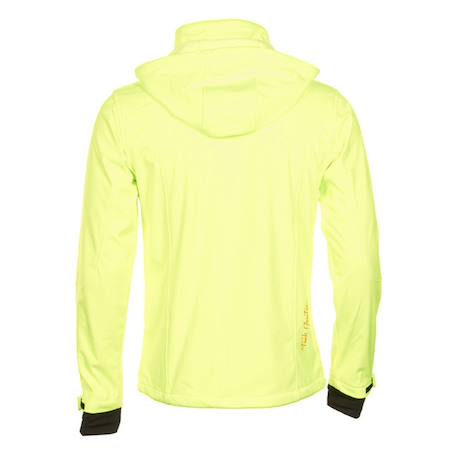 Blouson softshell garçon ecanne Jaune+Noir/bleu+Noir/jaune+Noir/orange+Noir/vert+Orange 2 - vertbaudet enfant 