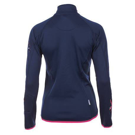Blouson polarshell fille faclimate Blanc+Bleu marine+Fuchsia+Noir 5 - vertbaudet enfant 