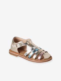 Chaussures-Chaussures fille 23-38-Sandales enfant cuir boucle