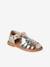 Sandales enfant cuir boucle or 1 - vertbaudet enfant 