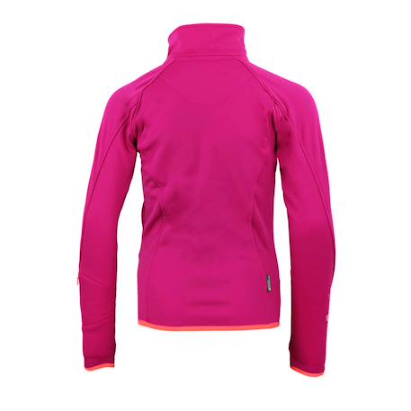 Blouson polarshell fille gaclimate Blanc+Bleu marine+Fuchsia+Noir 12 - vertbaudet enfant 
