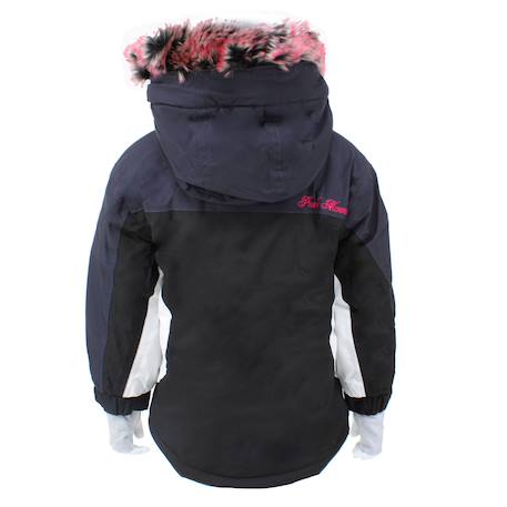 Blouson de ski fille falaza Noir+Violet 2 - vertbaudet enfant 