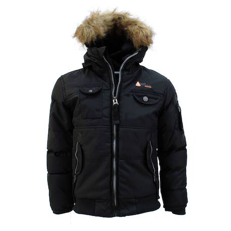 Blouson garçon ecoflik Bleu marine+Kaki+Noir 9 - vertbaudet enfant 