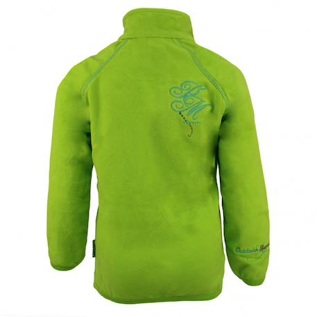 Sweat polaire fille gafone Blanc+Corail+Fuchsia+Marine+Noir+Turquoise+Vert+Violet 16 - vertbaudet enfant 