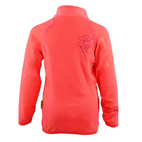 Sweat polaire fille gafone Blanc+Corail+Fuchsia+Marine+Noir+Turquoise+Vert+Violet 6 - vertbaudet enfant 