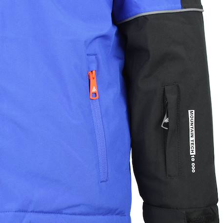 Blouson de ski etiopie Bleu+Rouge 4 - vertbaudet enfant 