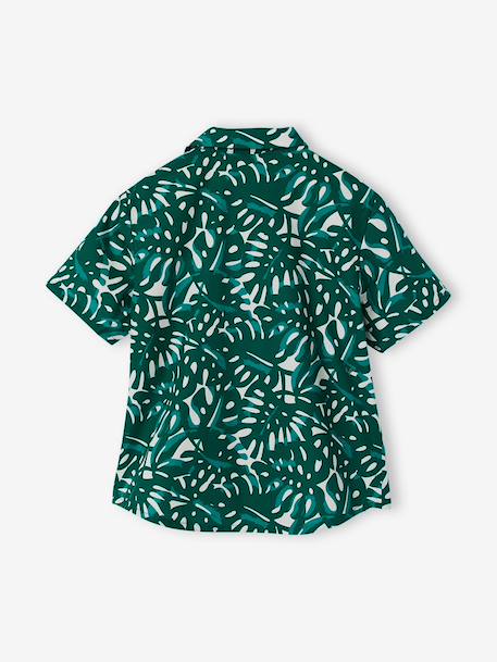 Chemise garçon imprimée vert imprimé 4 - vertbaudet enfant 