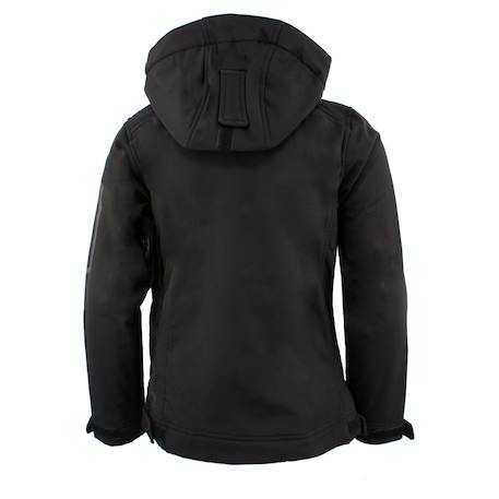 Blouson de ski fille gasoftibi Bleu+Noir+Vert 4 - vertbaudet enfant 