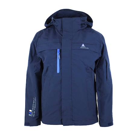 Parka garçon ecasik Bleu+Bleu marine+Gris+Noir+Rouge+Taupe 3 - vertbaudet enfant 