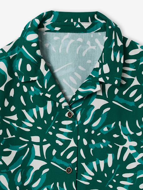 Chemise garçon imprimée vert imprimé 5 - vertbaudet enfant 