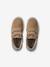 Derbies garçon cuir à scratchs beige+marine+MARRON MOYEN UNI 4 - vertbaudet enfant 