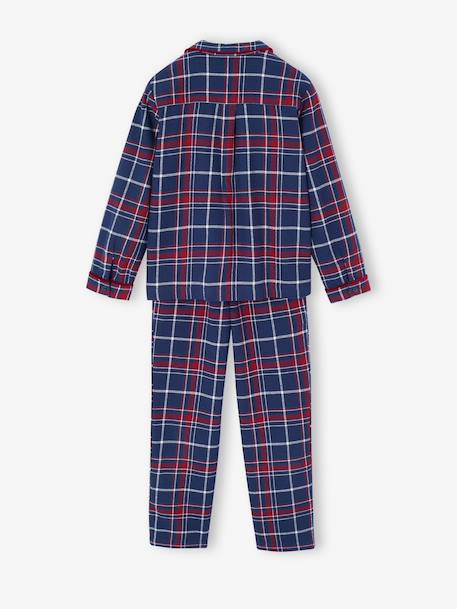 Pyjama mixte flanelle noël capsule famille bordeaux 7 - vertbaudet enfant 