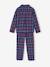 Pyjama mixte flanelle noël capsule famille bordeaux 7 - vertbaudet enfant 