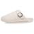 Chaussons mules sabot confort interieur imitation fourrure Ivoire 5 - vertbaudet enfant 