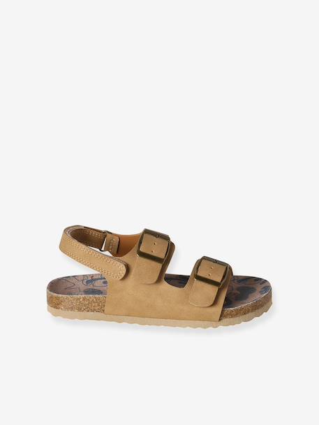 Sandales enfant garçon synthétique beige 2 - vertbaudet enfant 