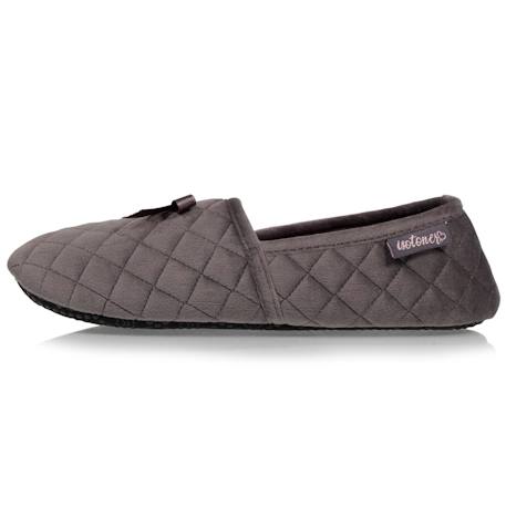 Chaussons slippers Gris foncé 3 - vertbaudet enfant 